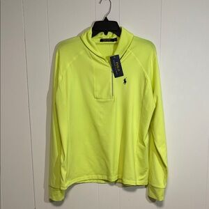Polo by Ralph Lauren Men's Crewneck Sweater in Neon Yellow new size Xl